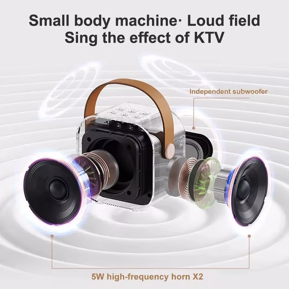 karaoke altavoz con Bluetooth