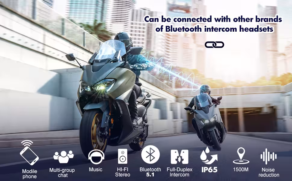 interfono per casco da moto