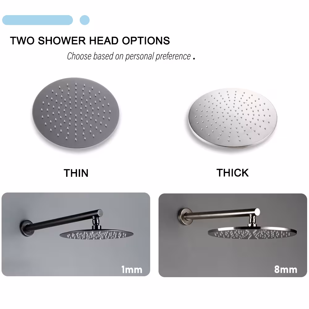bathroom shower faucet set