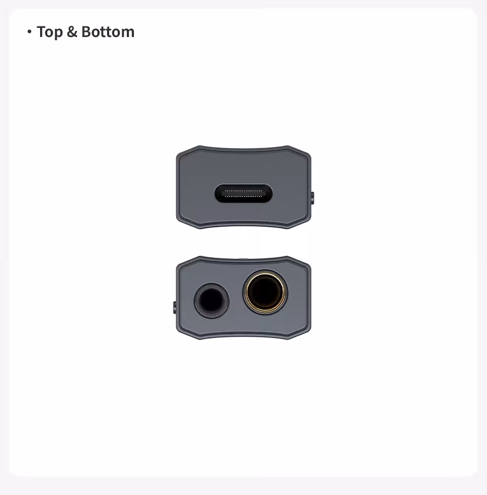 Mini USB DAC headphone amplifier