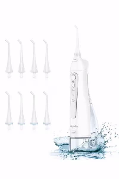 Brosse à dents électrique avec jet d'eau