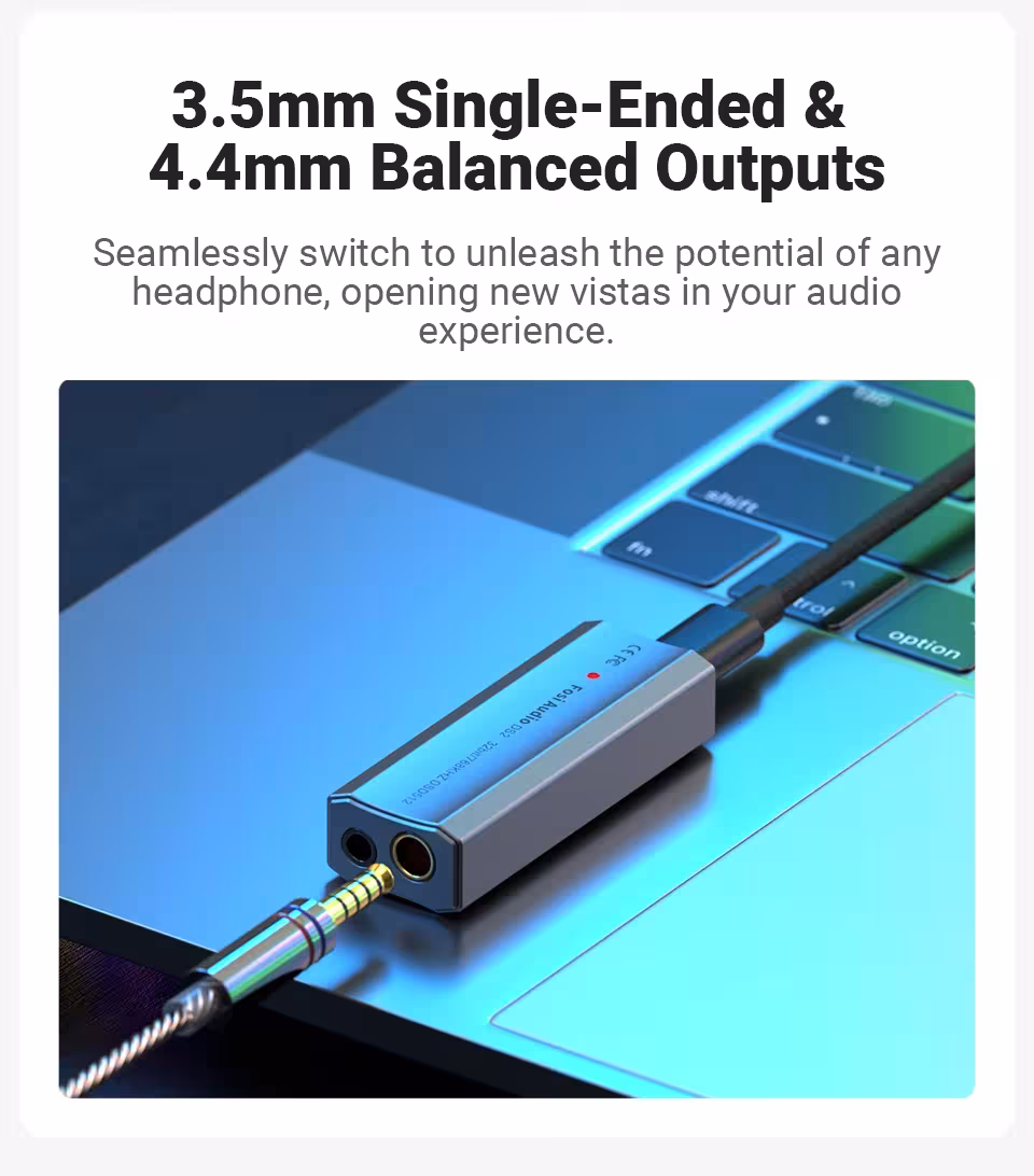 Mini USB DAC headphone amplifier