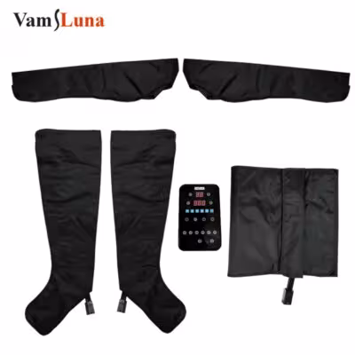 VamsLuna Sportausrüstung 6-Kammern pneumatische Kompression Ganzkörper-Lymphdrainage-Massage-Erholungssystem
