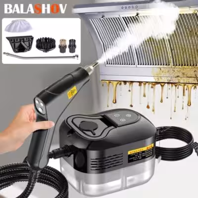 Pulitore a vapore ad alta pressione 2500W per casa, condizionatori, cucina e auto