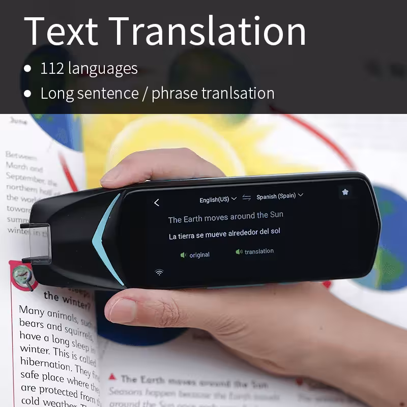 scanne le lecteur stylo traducteur