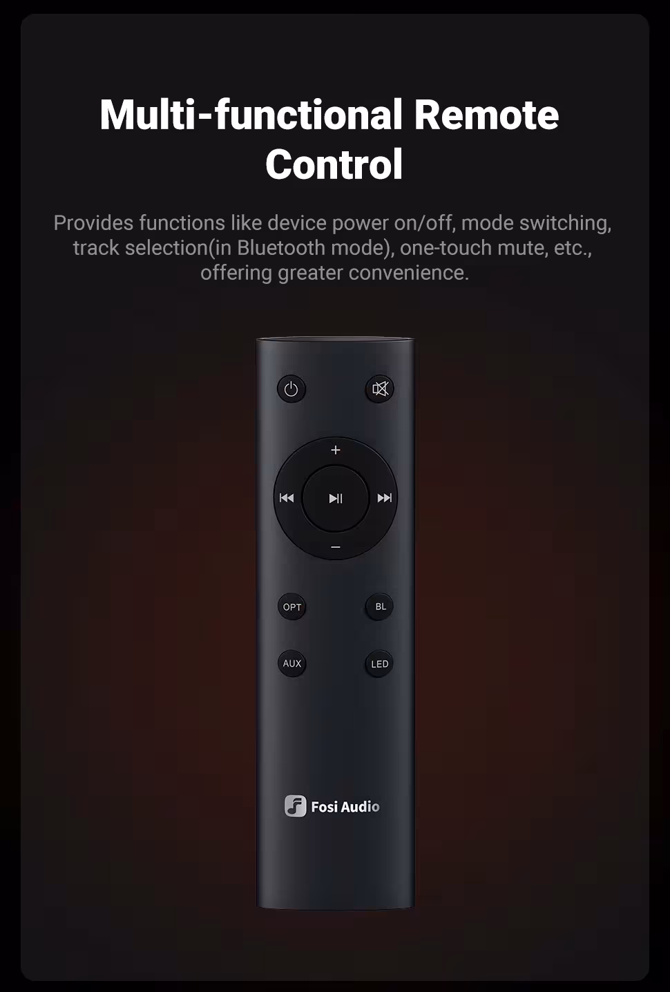 amplificador de audio doméstico Bluetooth