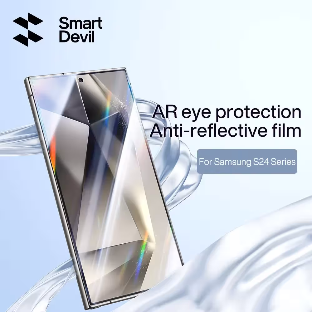 Samsung S24 Ultra screen protector anti-glare tempered glass full coverage