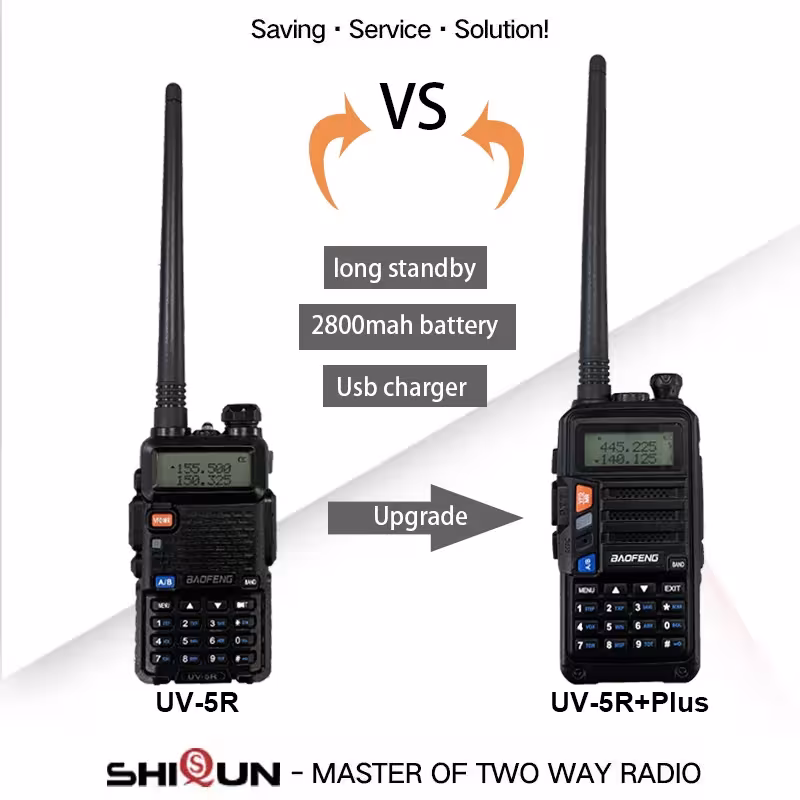 Baofeng UV-5R Plus walkie talkie