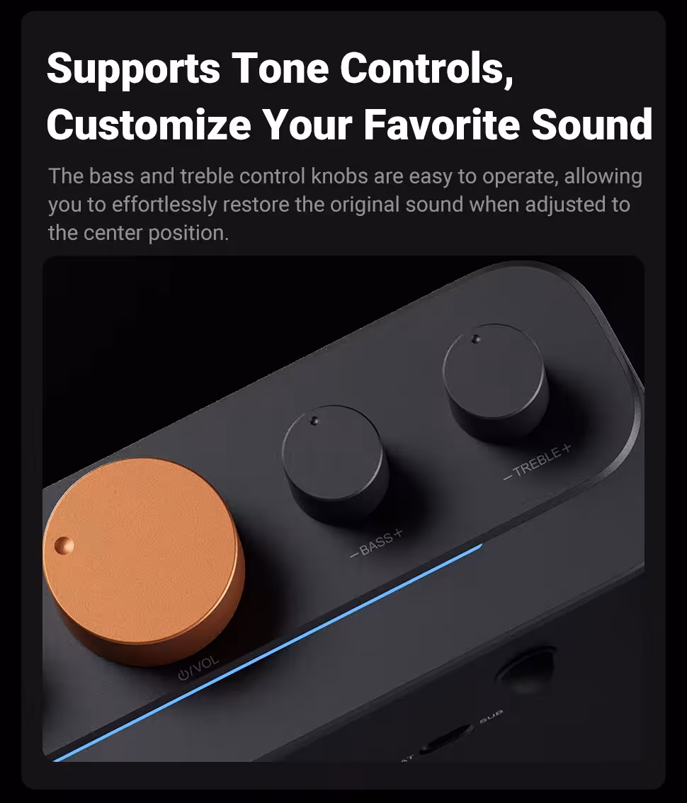 amplificador de audio doméstico Bluetooth