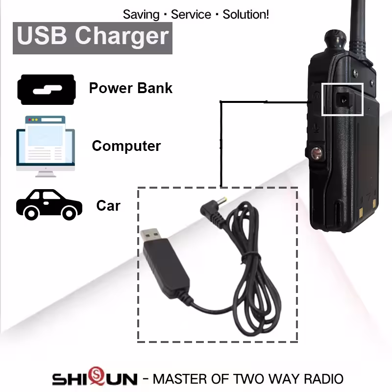 Baofeng UV-5R Plus walkie talkie