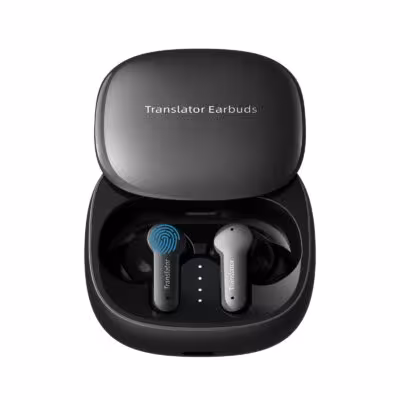 Auriculares de traducción Wooask M3 con 98% de precisión, 144 idiomas sin WiFi