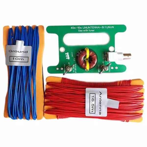 nešiojama SDR balun antena