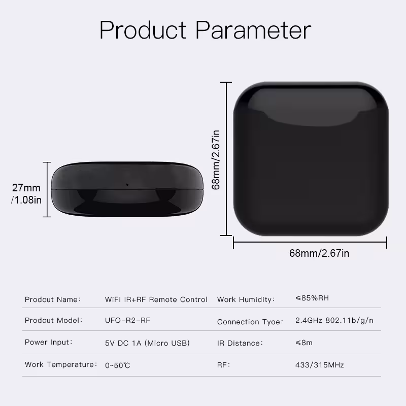 Contrôleur universel WiFi RF IR