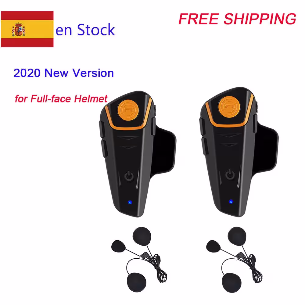 BT- S2 motorcycle helmet Bluetooth wireless interface 1000m IPX7 waterproof