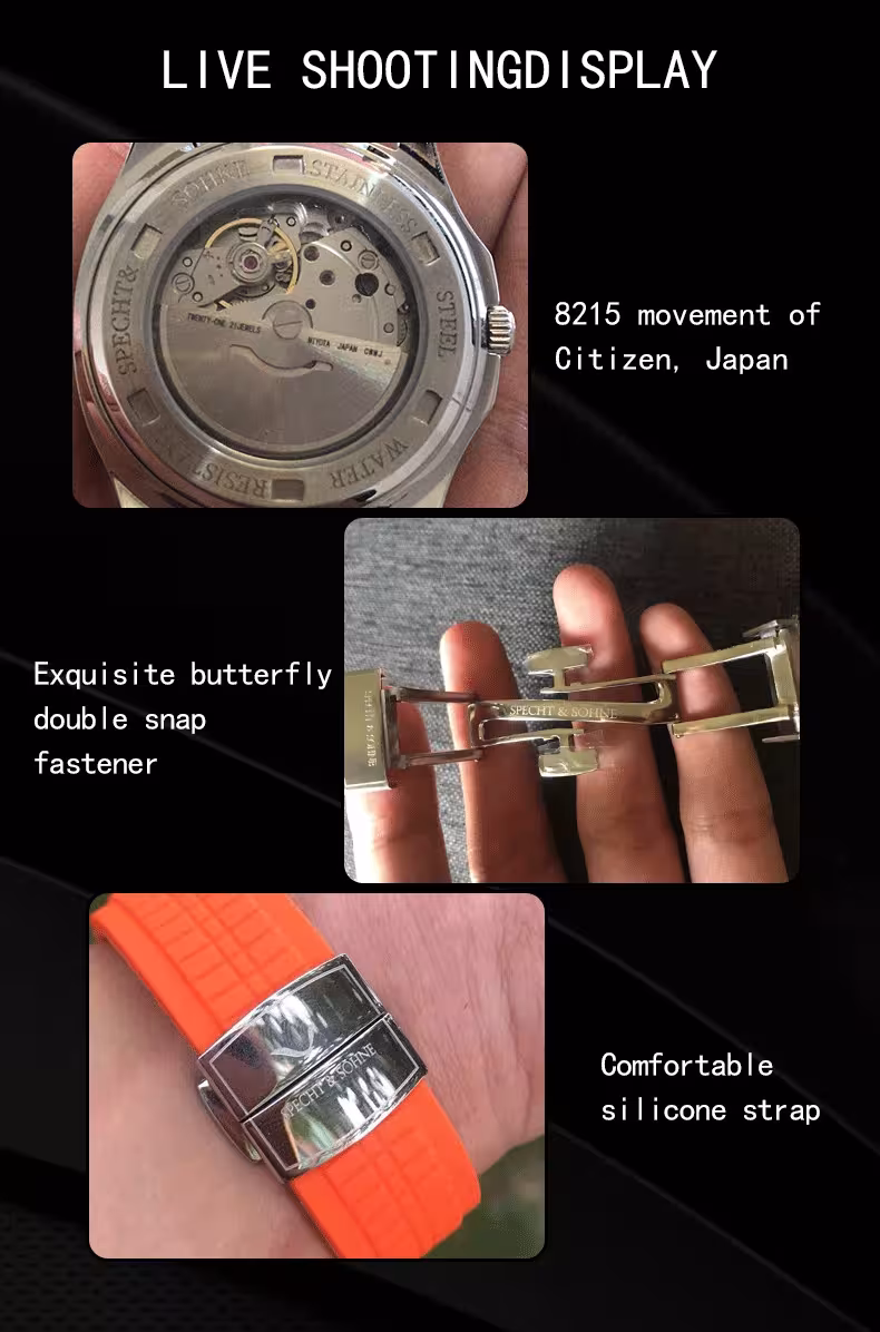 reloj mecánico deportivo