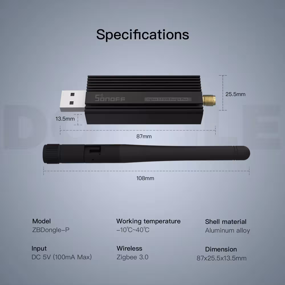 Estuaire USB de Zigbee