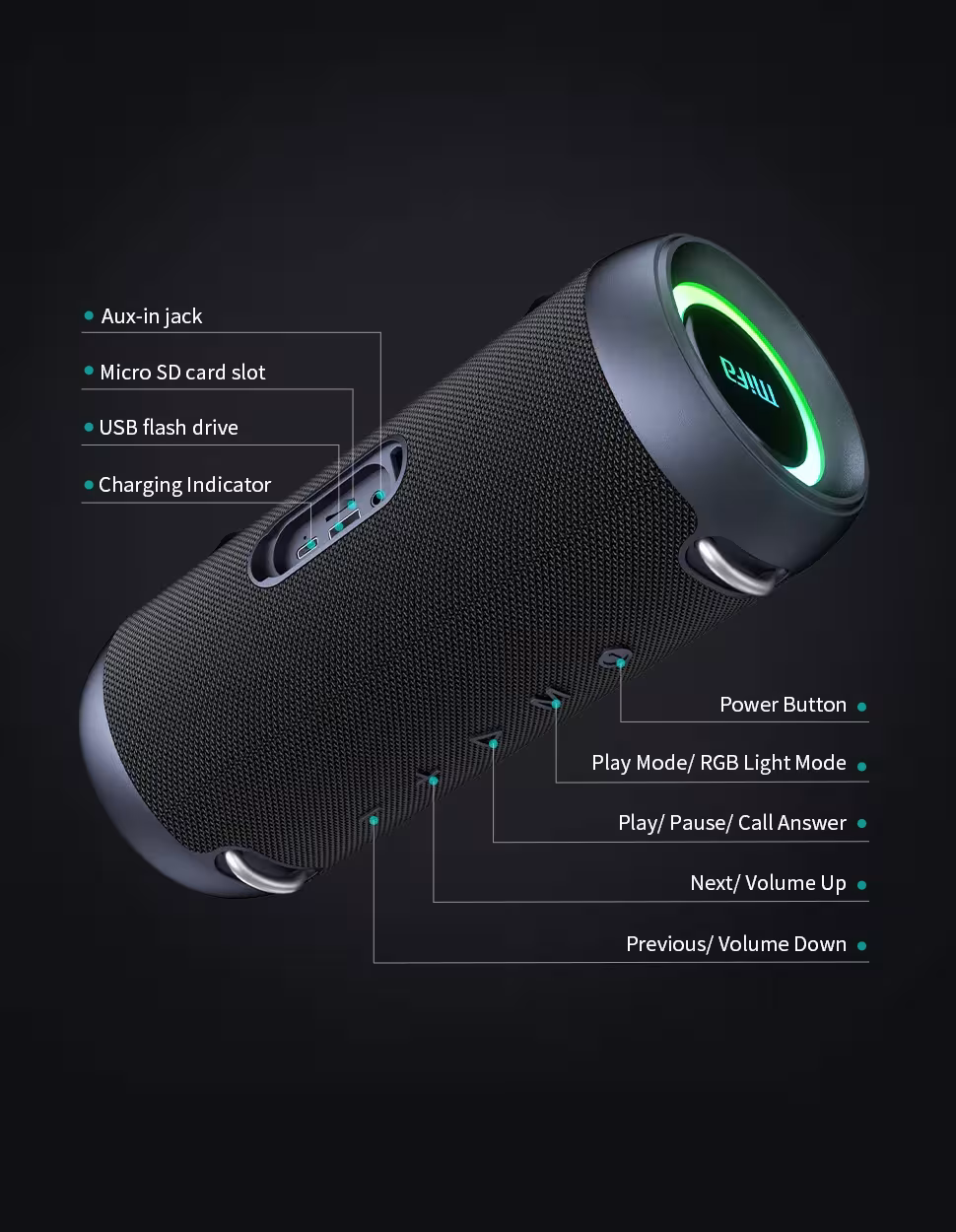 Enceinte Bluetooth 60W