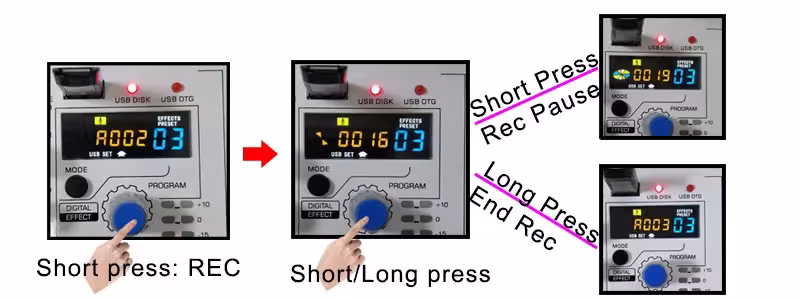 4-channel audio mixer