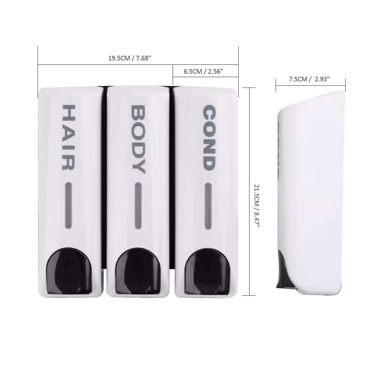 Wall-mounted soap dispenser system