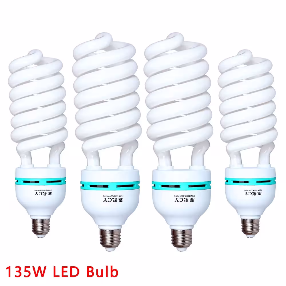 SH 135W LED lighting lamp for photography and video studio E27 socket 5500K
