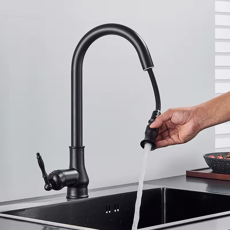 kitchen tap retractable