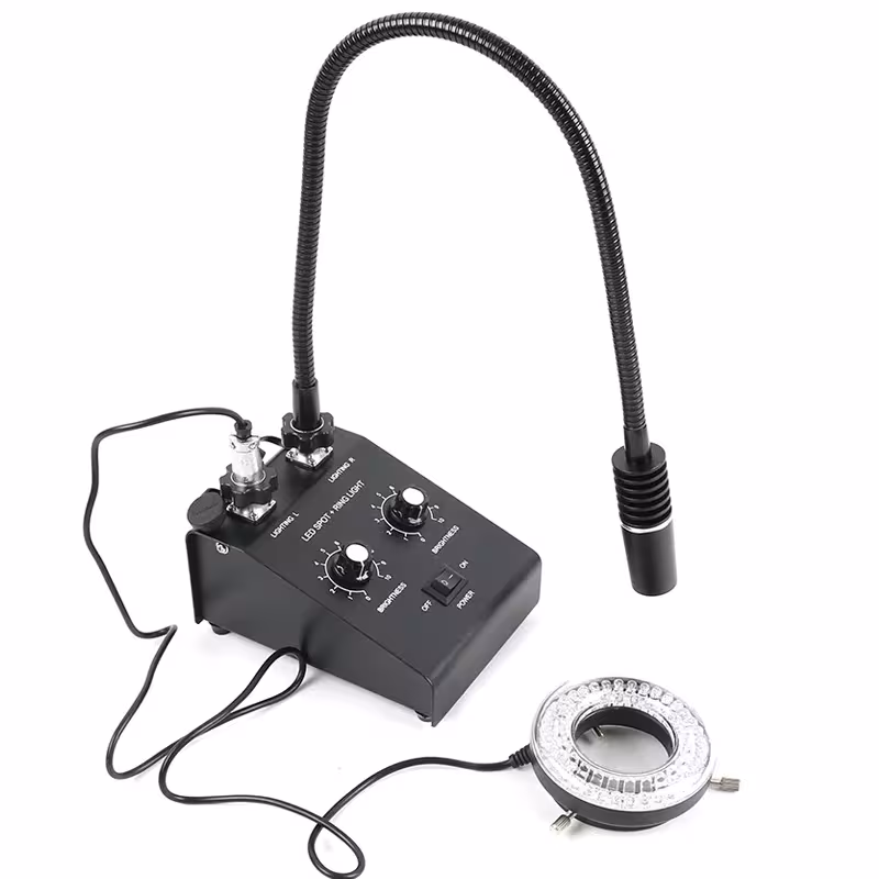 iluminador LED para microscopio