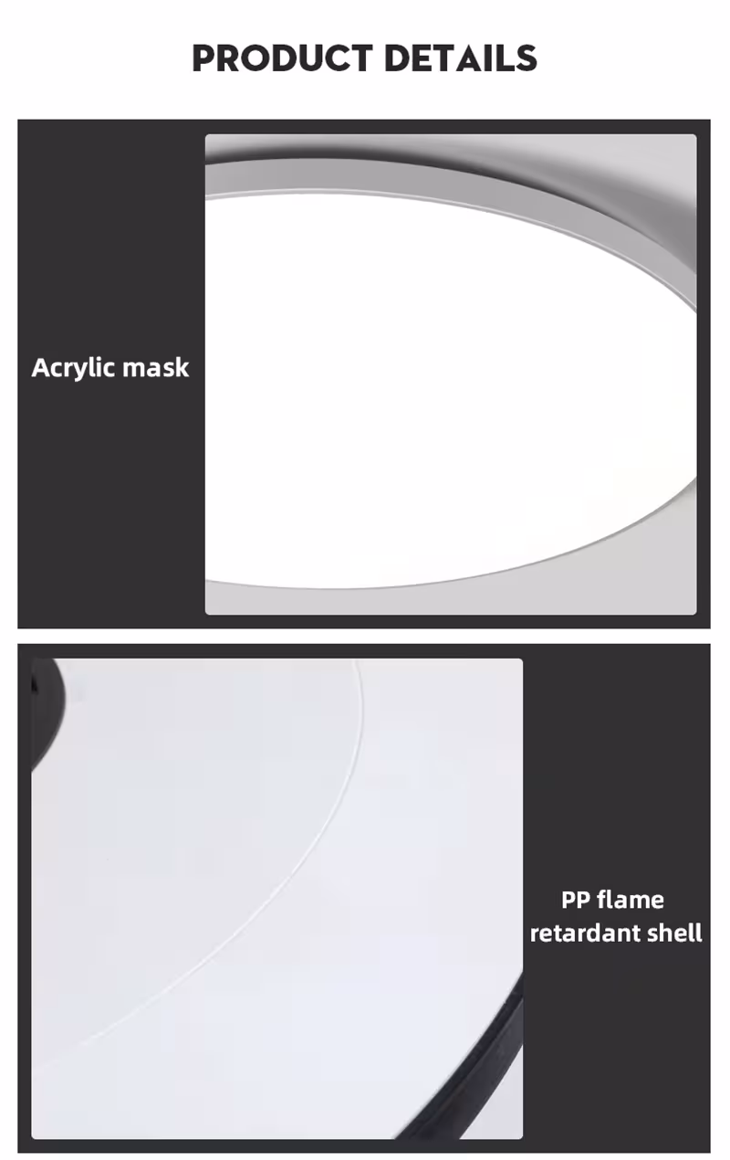 Éclairage au plafond LED