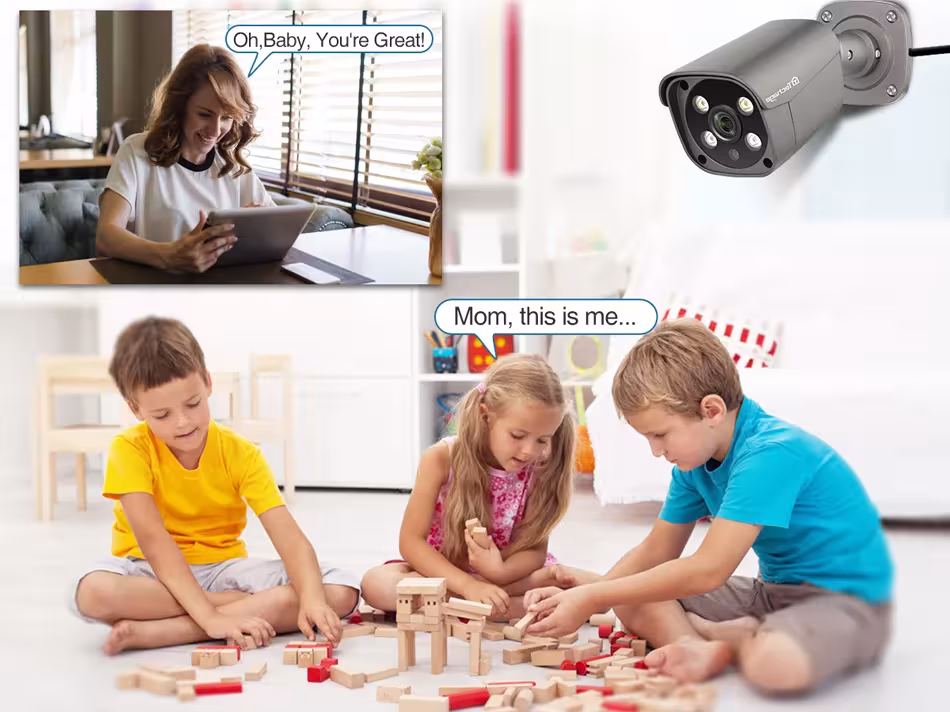 stebėjimo IP kamera POE