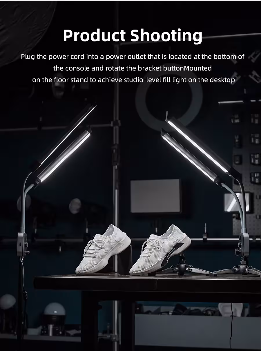 LED studijos šviesa fotografijai