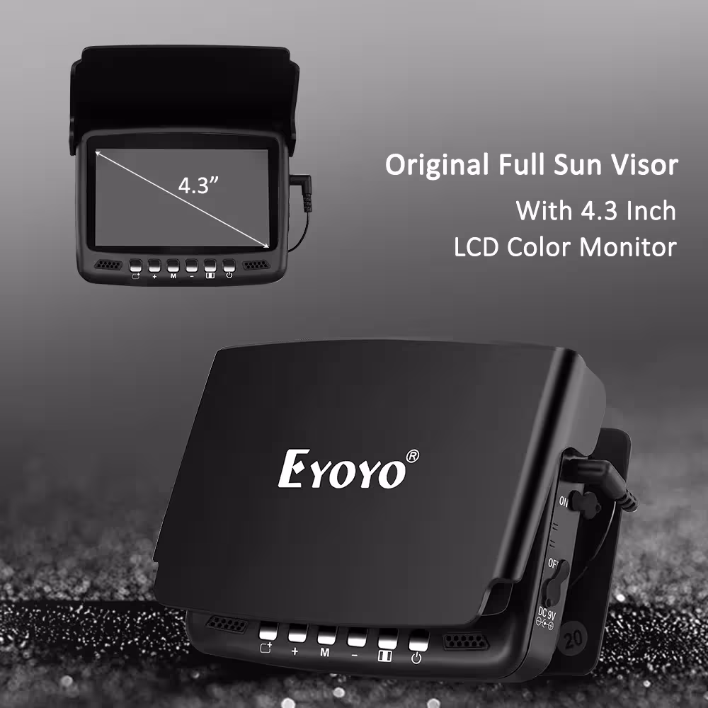telecamera da pesca con luce LED
