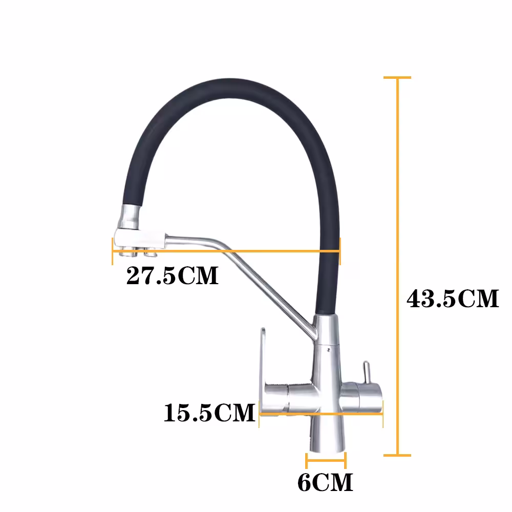 kitchen water filtration faucet