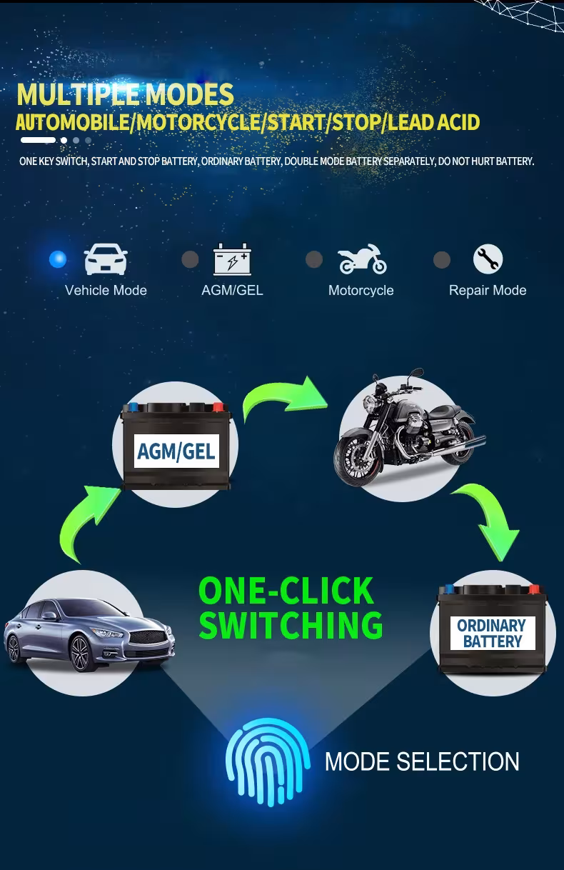 cargador de batería automático