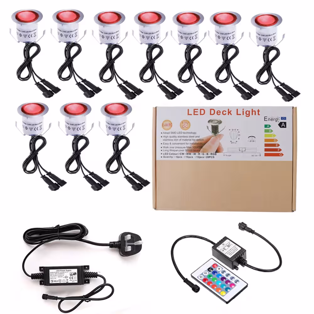 RGB LED žemės šviesos
