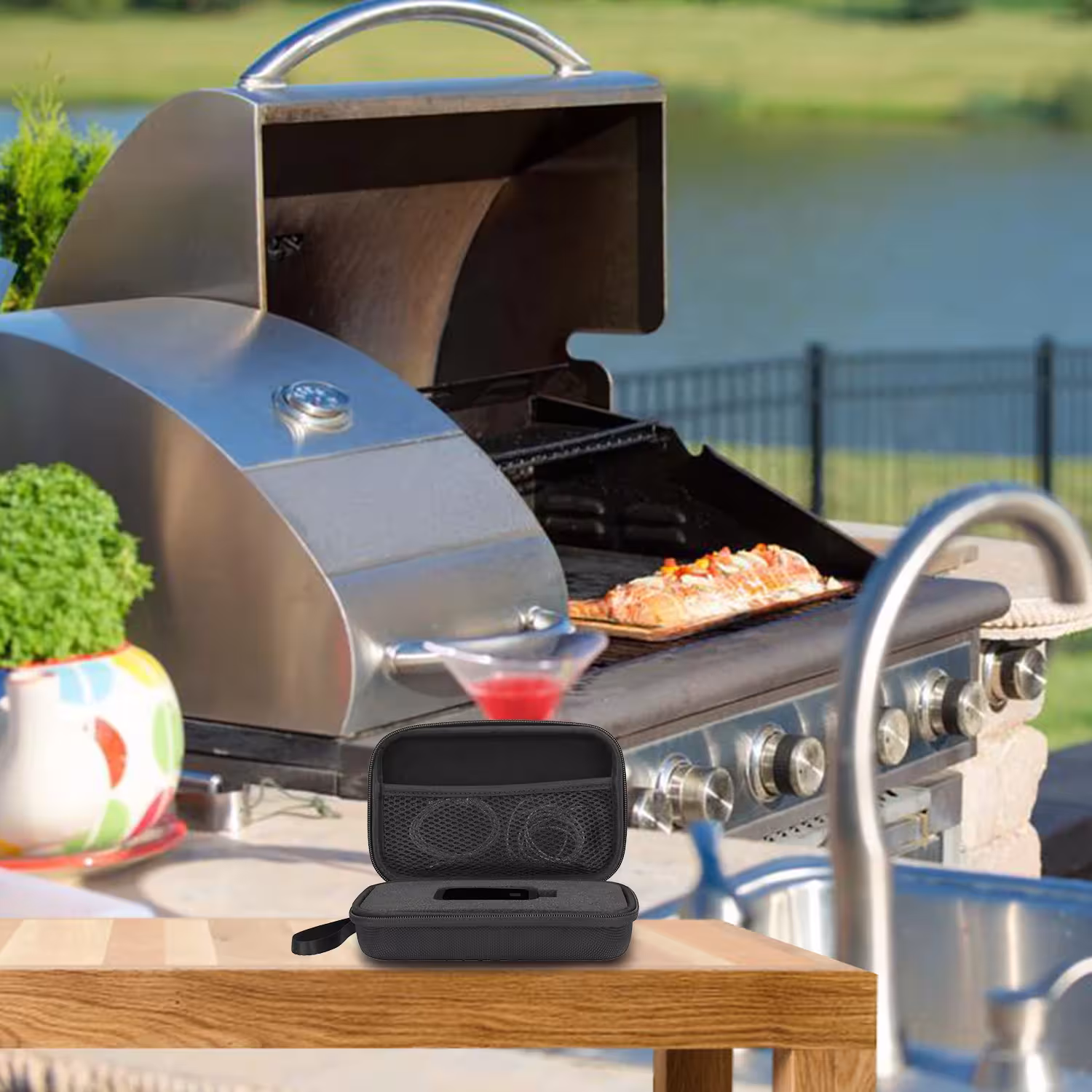 termometro per carne wireless