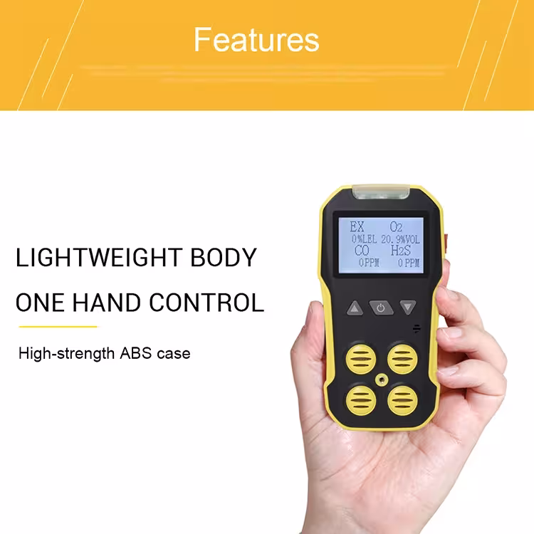 4-in-1 gas detector