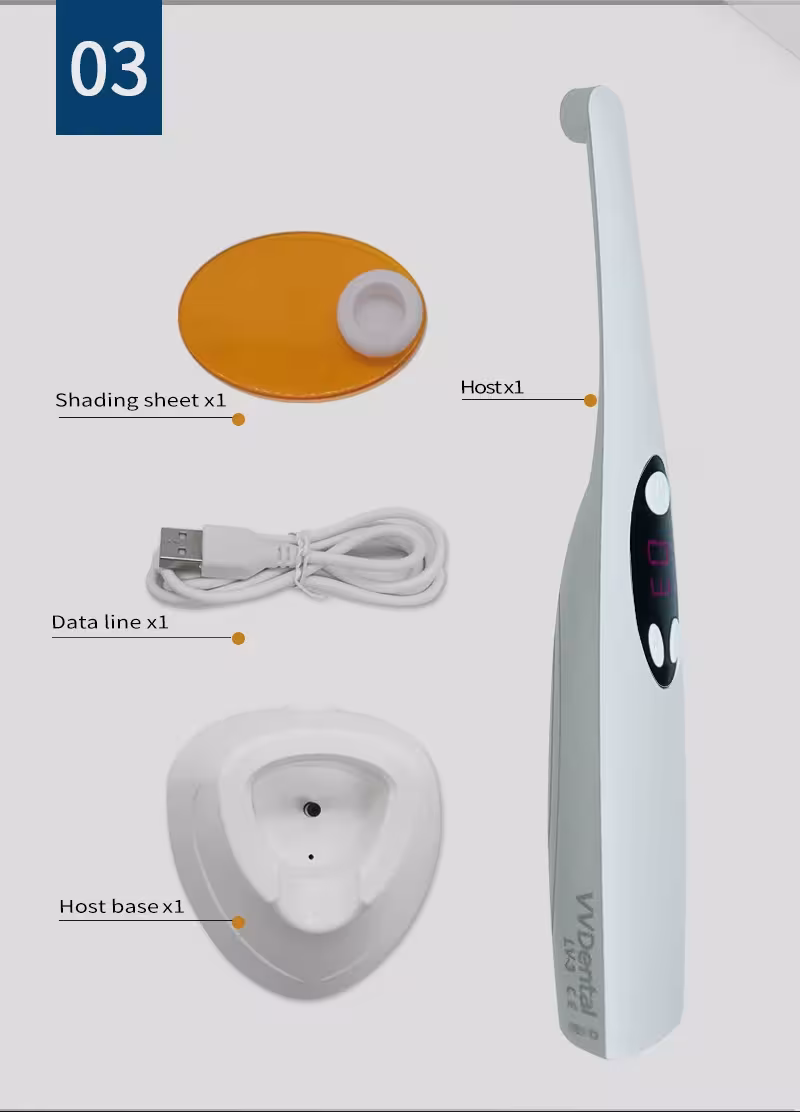 LED dental curing light