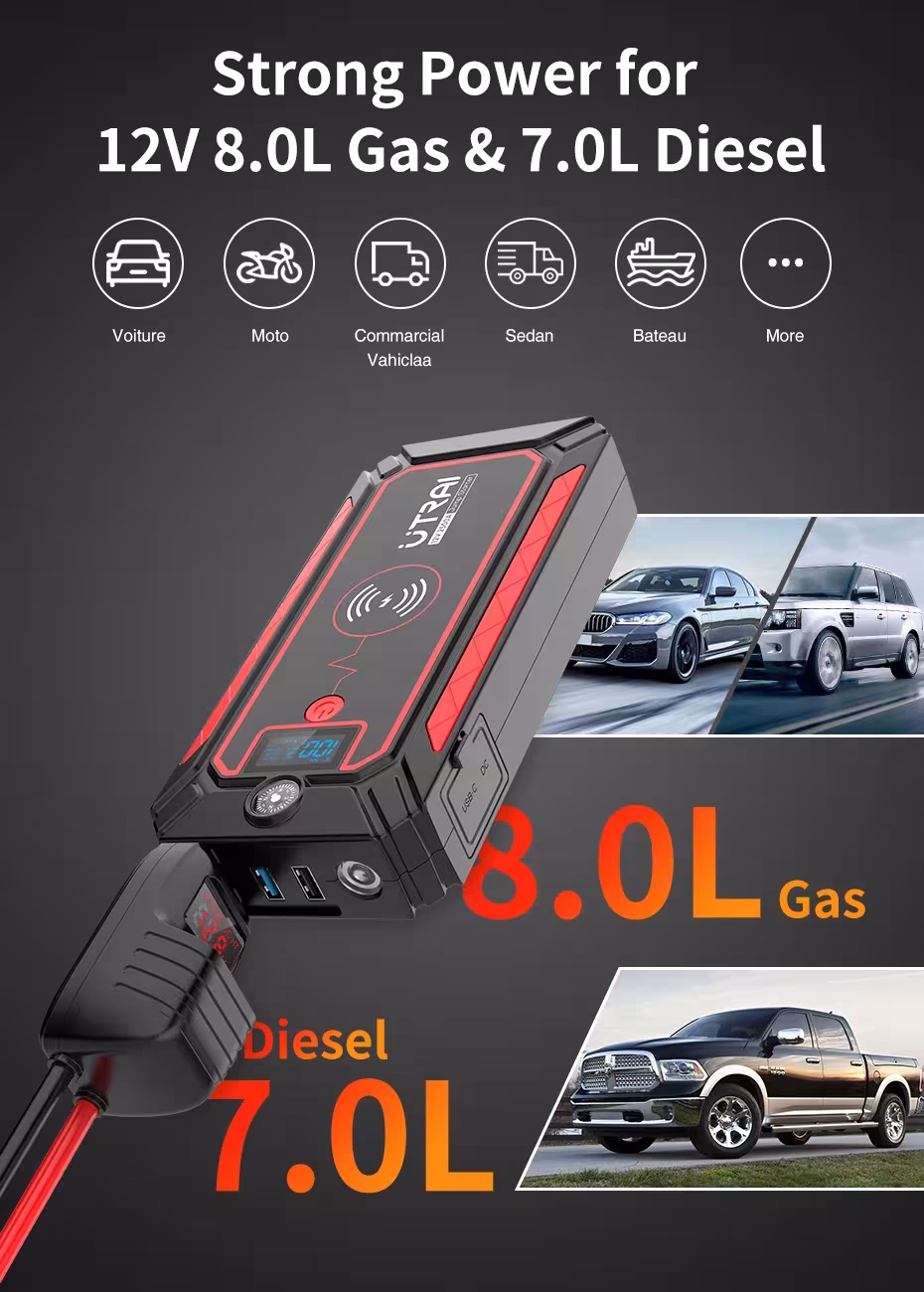 car starter 2500A