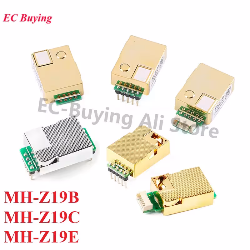 MH-Z19B CO2 gas sensor NDIR Inframed carbon dioxide monitor 0-5000ppm
