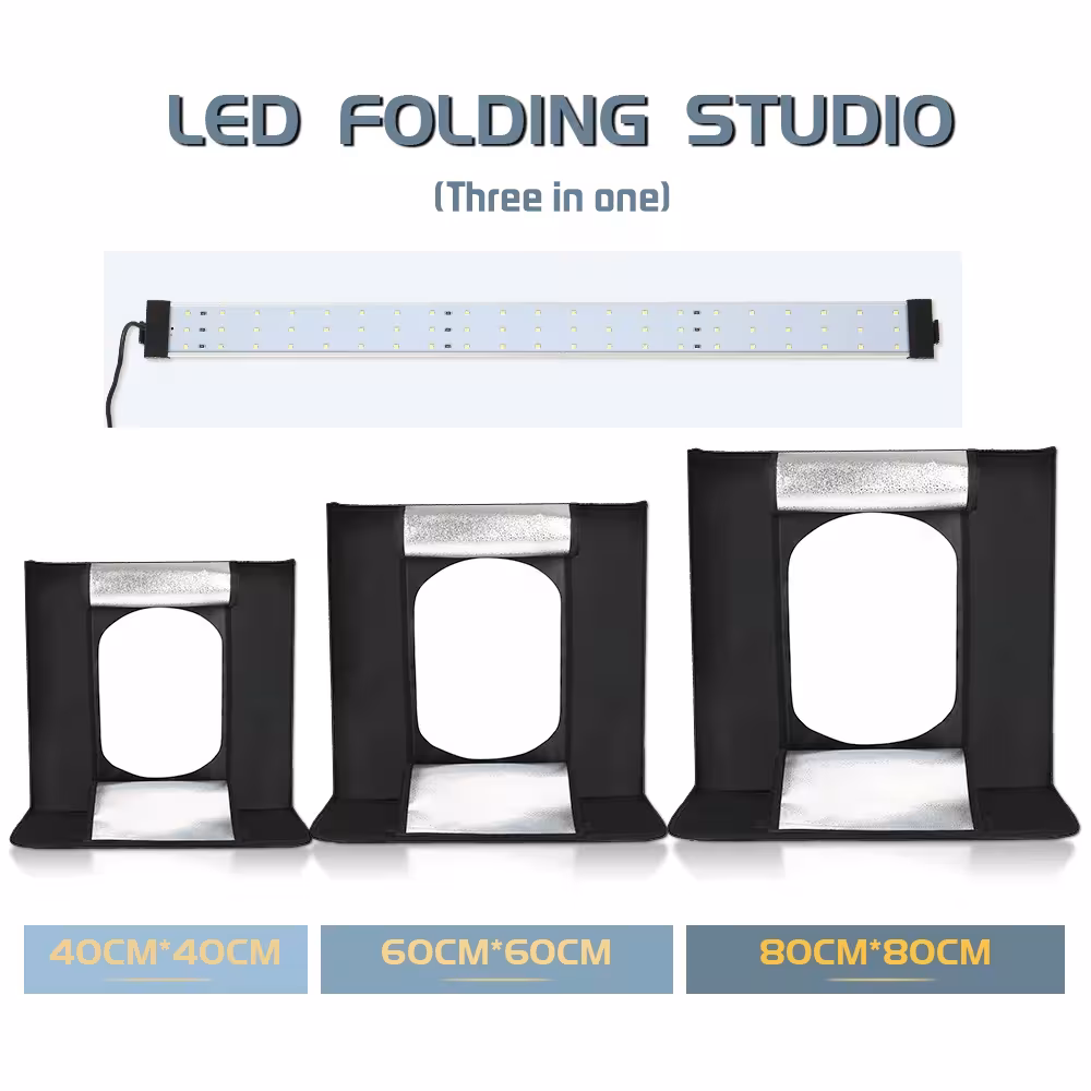 foto studijos LED šviesos dėžė