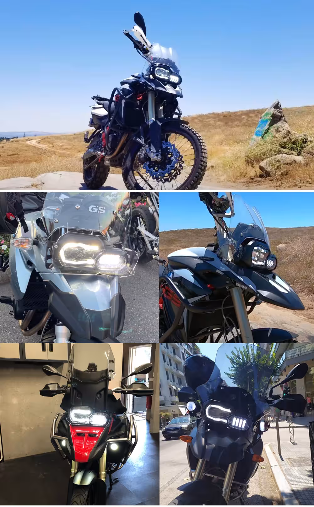 BMW F800GS LED headlight