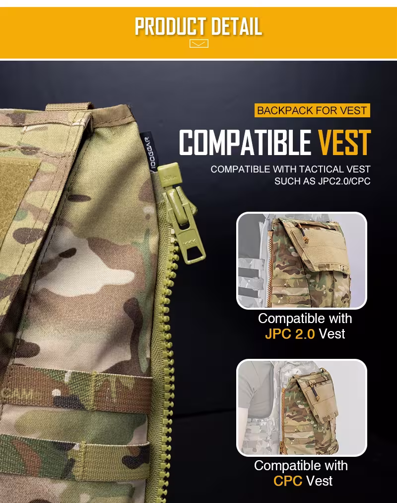 tactical rear bag