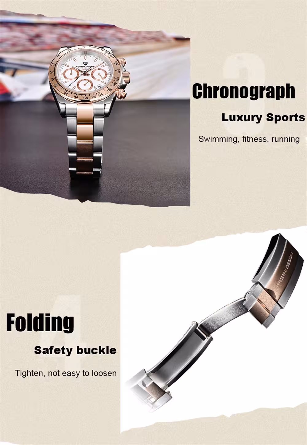uomo sport orologio