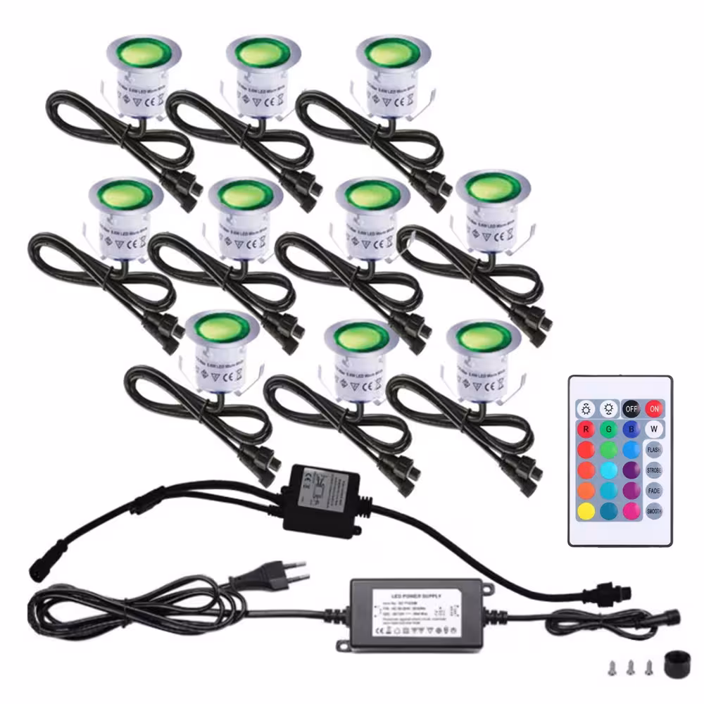 RGB LED žemės šviesos