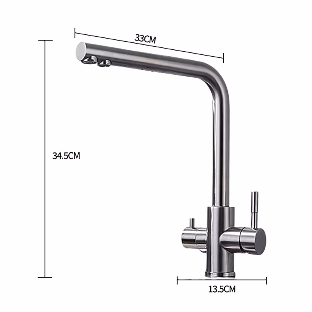 kitchen water filtration faucet