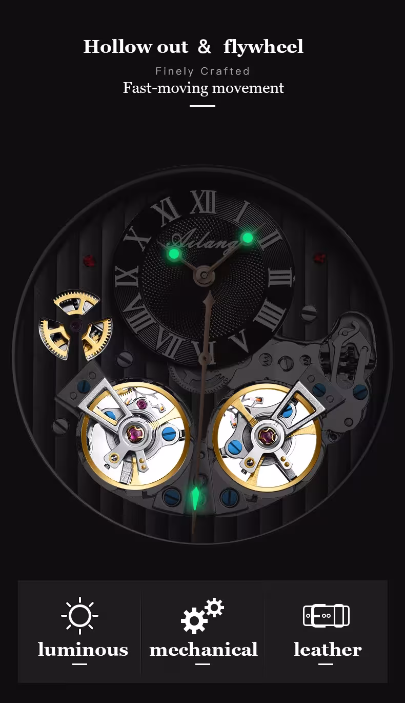 automatic mechanical men's watch
