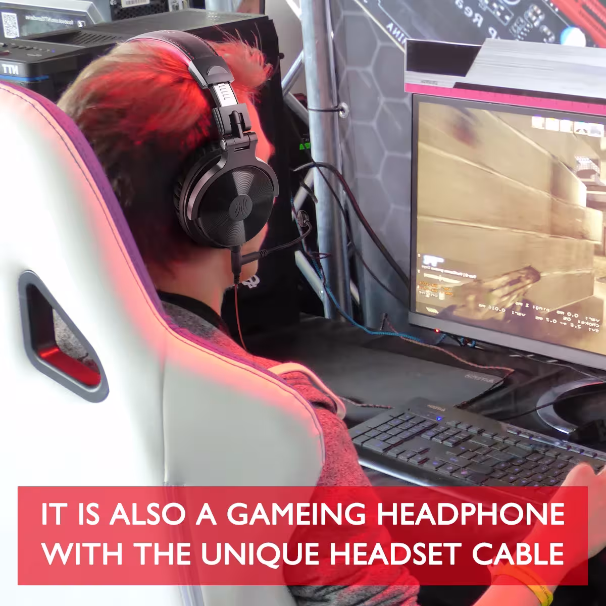 casque de jeux sans fil Bluetooth