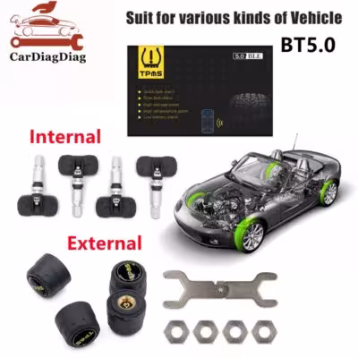 Android iOS Bluetooth 5.0 TPMS Reifendrucksensor