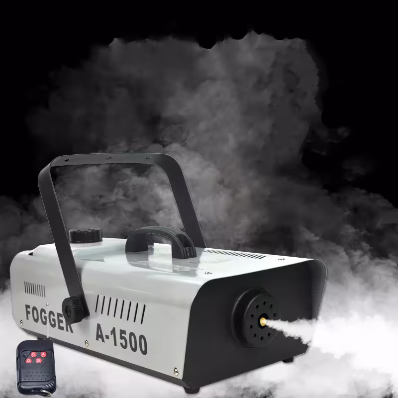 1500W Smoke Machine Professional Thermostatique Fog Machine DJ Discothèque Mariage