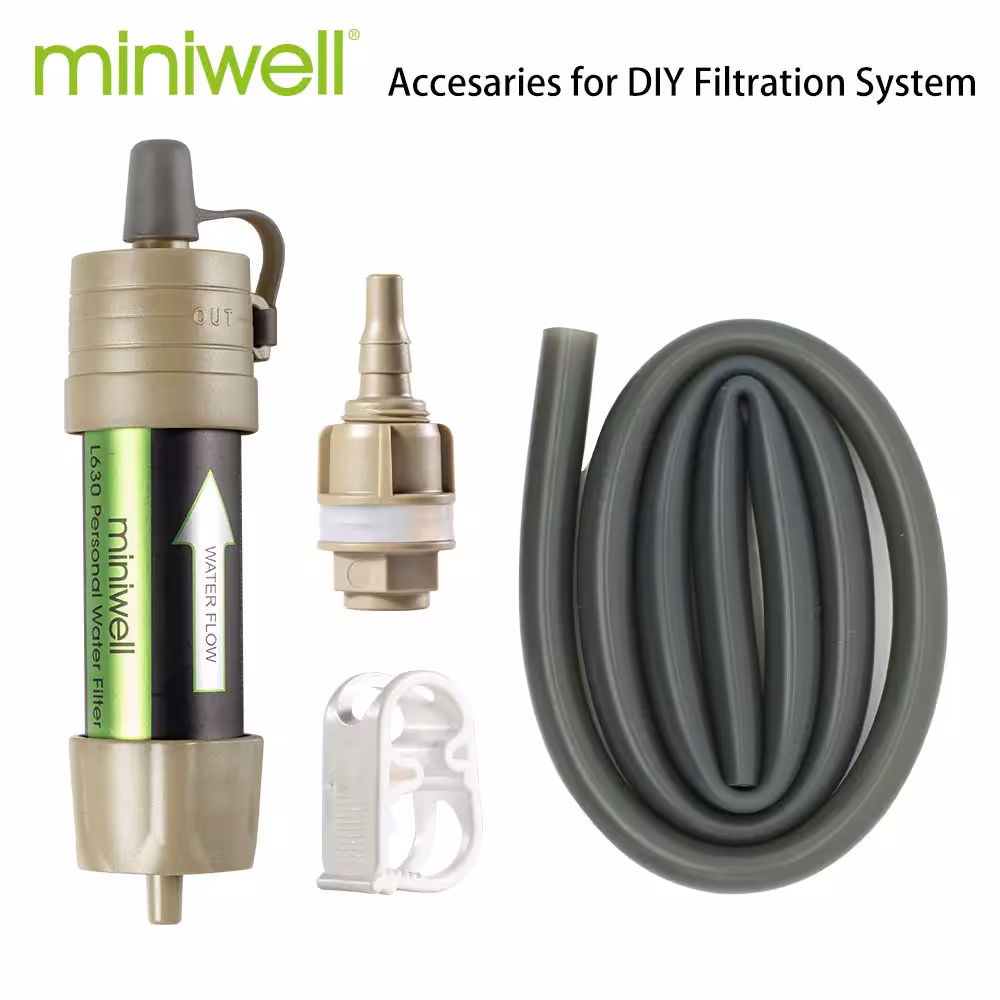 Miniwell portable summer angled water filter 2000 liter capacity