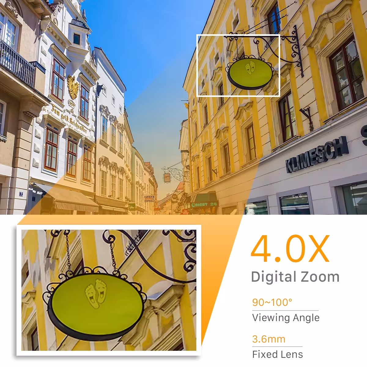 Telecamera IP WiFi PTZ